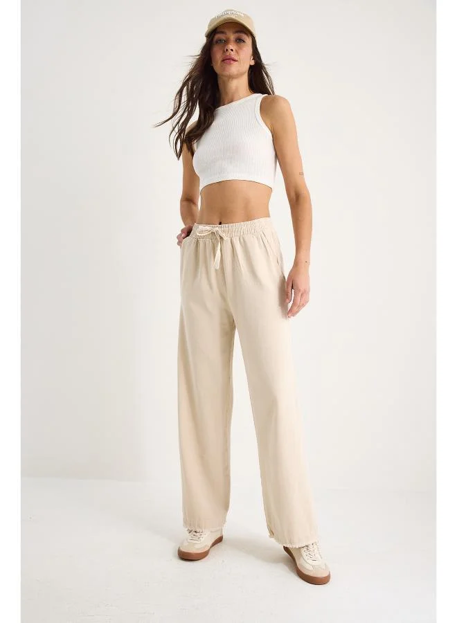 Ginger Pullon Straight Fit Pants