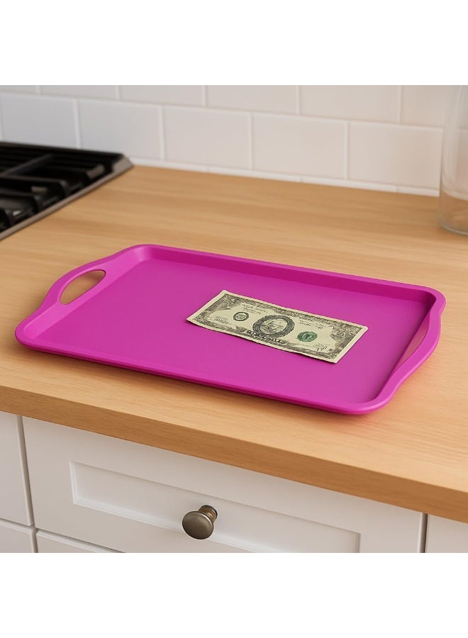 BS B&S Unbreakable Rectangular Plastic Serving Tray - Image 1