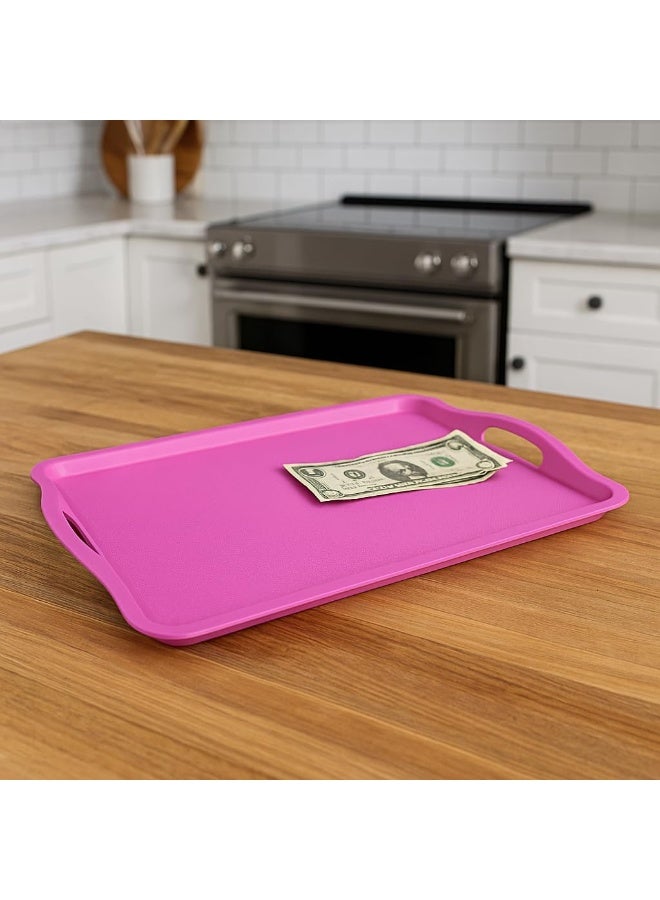 BS B&S Unbreakable Rectangular Plastic Serving Tray - Image 4