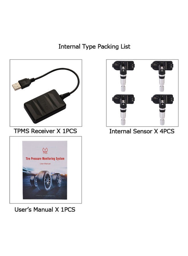 NIBEMINENT 5-Piece Tire Pressure Monitor Set - Image 2