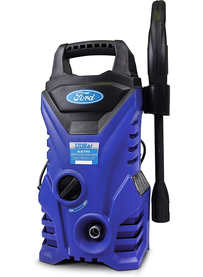 Ford Ford 120 Bar 1500 Watt Compact Electric Pressure Washer For Home,Garden,And Car With 5 Meter Hose F2.1  - Image 1
