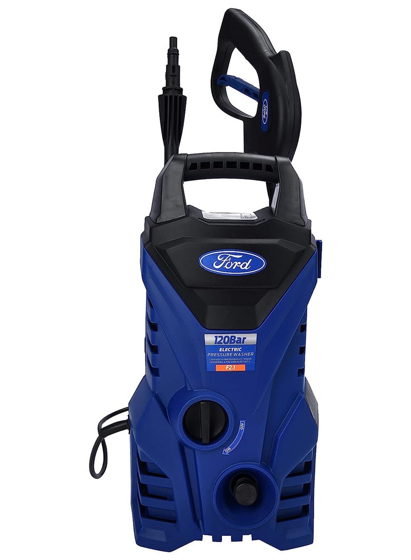 Ford Ford 120 Bar 1500 Watt Compact Electric Pressure Washer For Home,Garden,And Car With 5 Meter Hose F2.1  - Image 2
