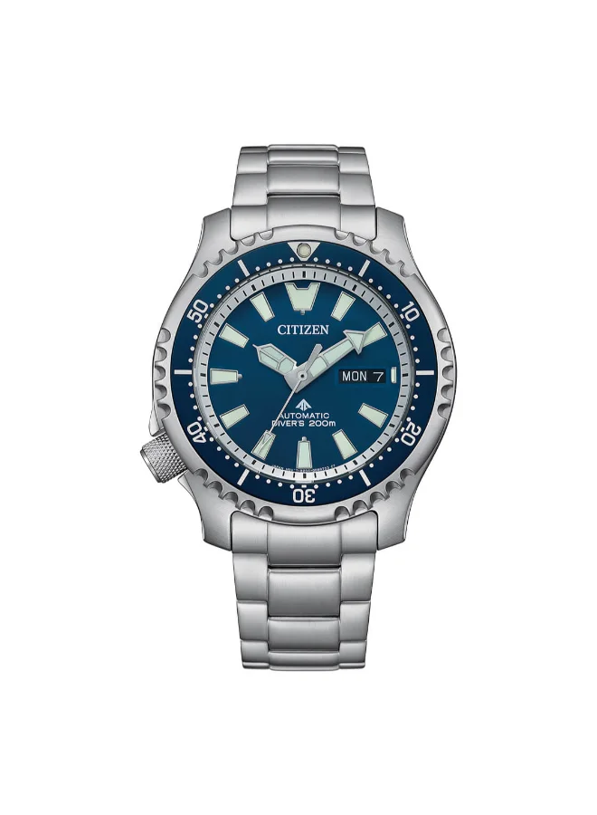 CITIZEN Men's Stainless Steel/Polyurethane Promaster Marine Watch NY0161-63L - 42 mm