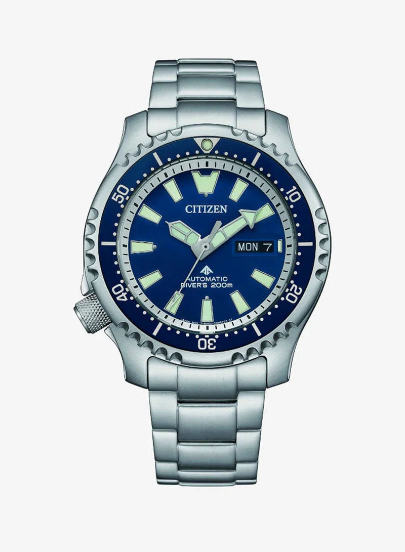 CITIZEN Men's Stainless Steel/Polyurethane Promaster Marine Watch NY0161-63L - 42 mm