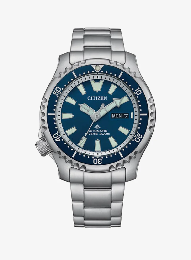 CITIZEN Men's Stainless Steel/Polyurethane Promaster Marine Watch NY0161-63L - 42 mm