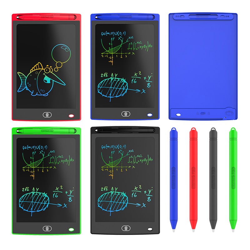 8.5Inch Lcd Lcd Drawing Board Handwriting Board Kidsren'S Painting Writing Erasable Graffiti Digital Drawing Board One-Click Clearing Screen - Image 5