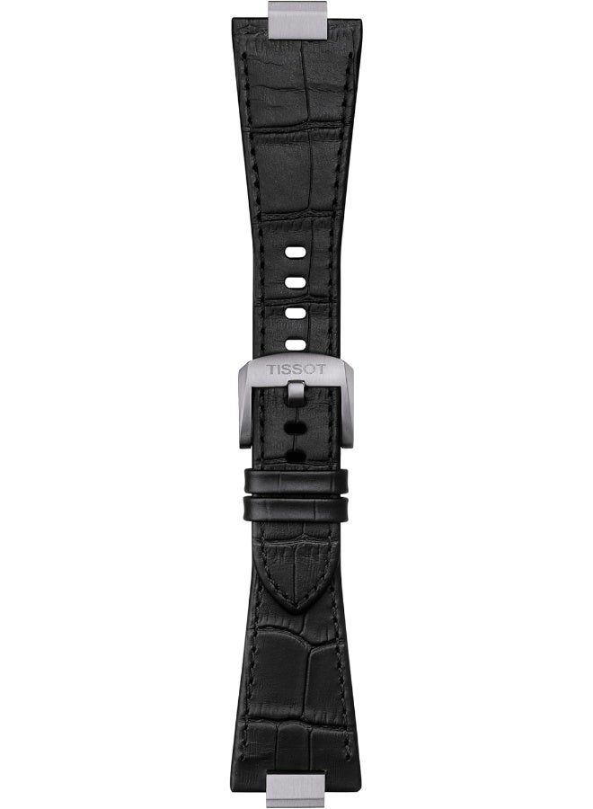 TISSOT Mens PRX Powermatic 80 316L Stainless Steel case Automatic Watch, Black, Leather  - Image 4