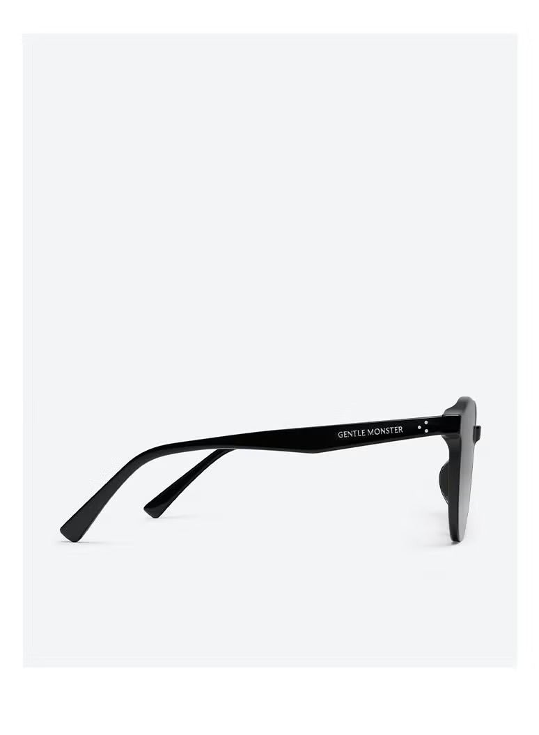 جنتل مونستر GENTLEMONSTER NEW BORN sunglasses: Black super sunglasses for sun protection for both men and women - Image 4