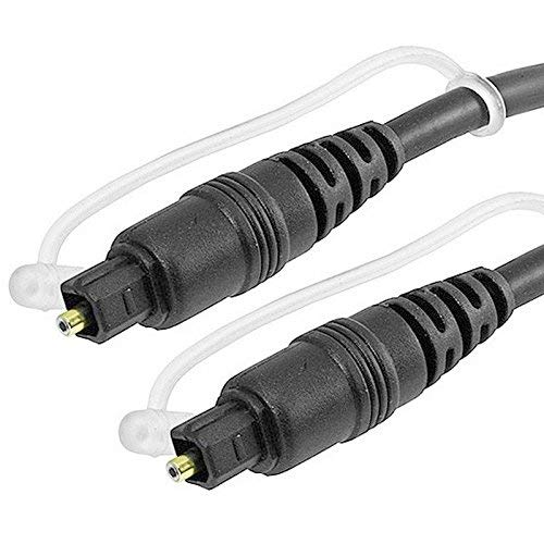 SPIN CART spincart Digital Optical Audio Cable - Toslink Cable Fiber Optic Cable for Home Theater, Sound Bar, TV, PS4, Xbox, PlayStation & More (3 Meter) - Image 2