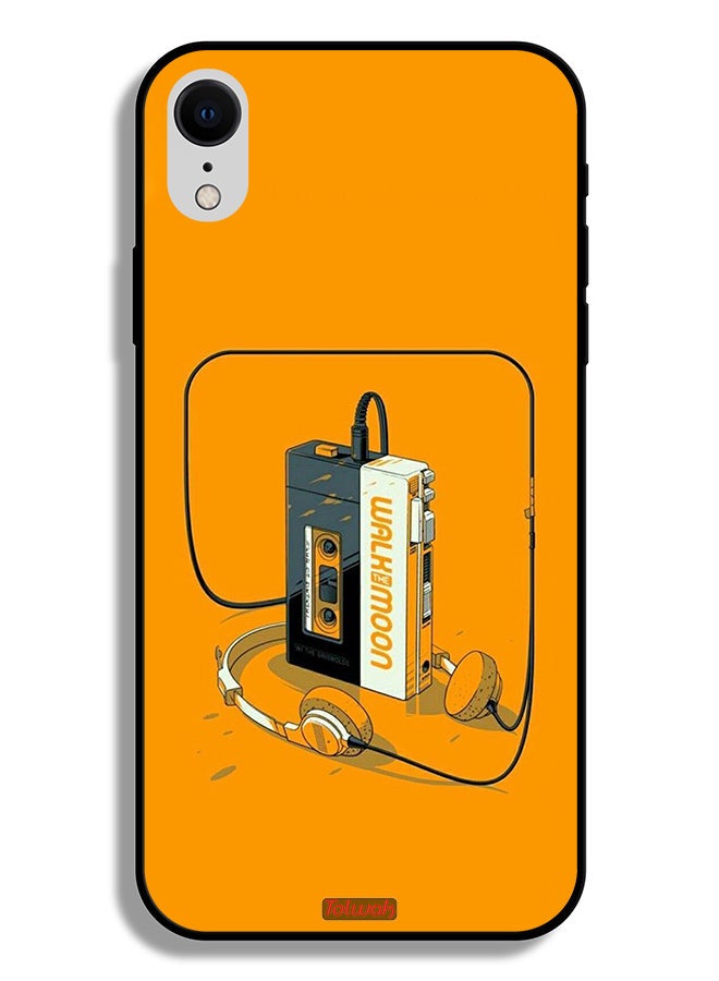 Tolwak Apple iPhone XR Protective Case Walk The Moon - Image 2