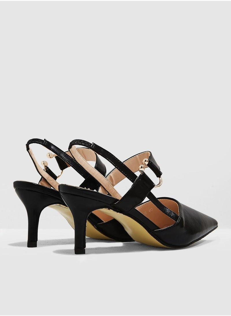 ELLA - Sling Back Pumps - Image 1