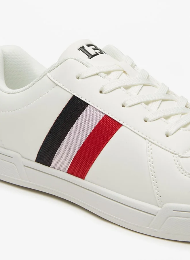 ال بي ال من شو اكسبرس Men's Textured Lace-Up Casual Sneakers Shoes