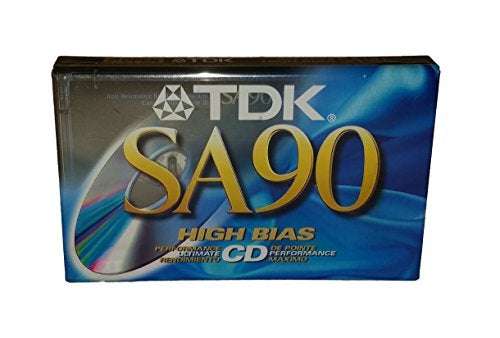 TDK أشرطة كاسيت صوتية فارغة TDK SA 90 عالية التحيز لأداء CD النهائي، عبوة 4 - Image 2