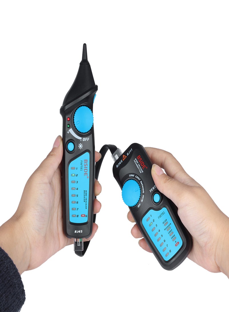 BSIDE Multi-functional LCD Network Cable Tester Wire Tracker RJ11 RJ45 Wire Network Cable Finder - Image 2