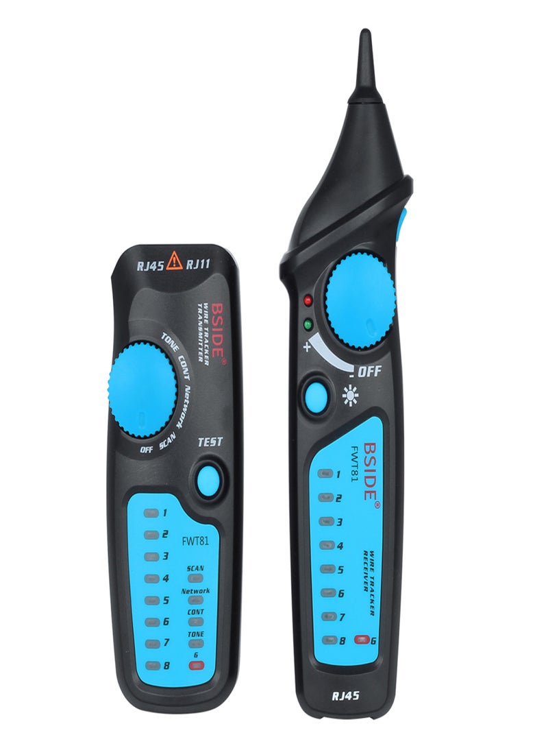 BSIDE Multi-functional LCD Network Cable Tester Wire Tracker RJ11 RJ45 Wire Network Cable Finder - Image 1