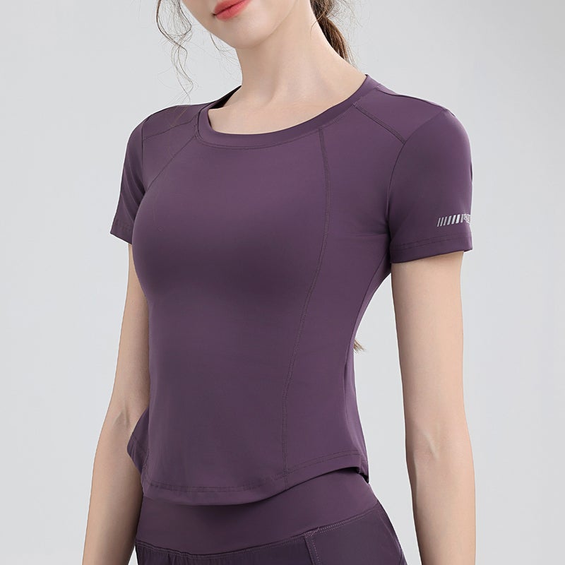 Women's Quick-Dry Short Sleeve T-Shirt with Back Pocket - Image 2