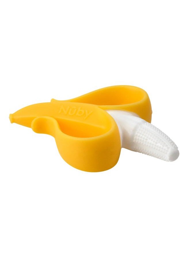 Nuby فرشاة أسنان نانانوبس الماساجية على شكل موز - Image 1