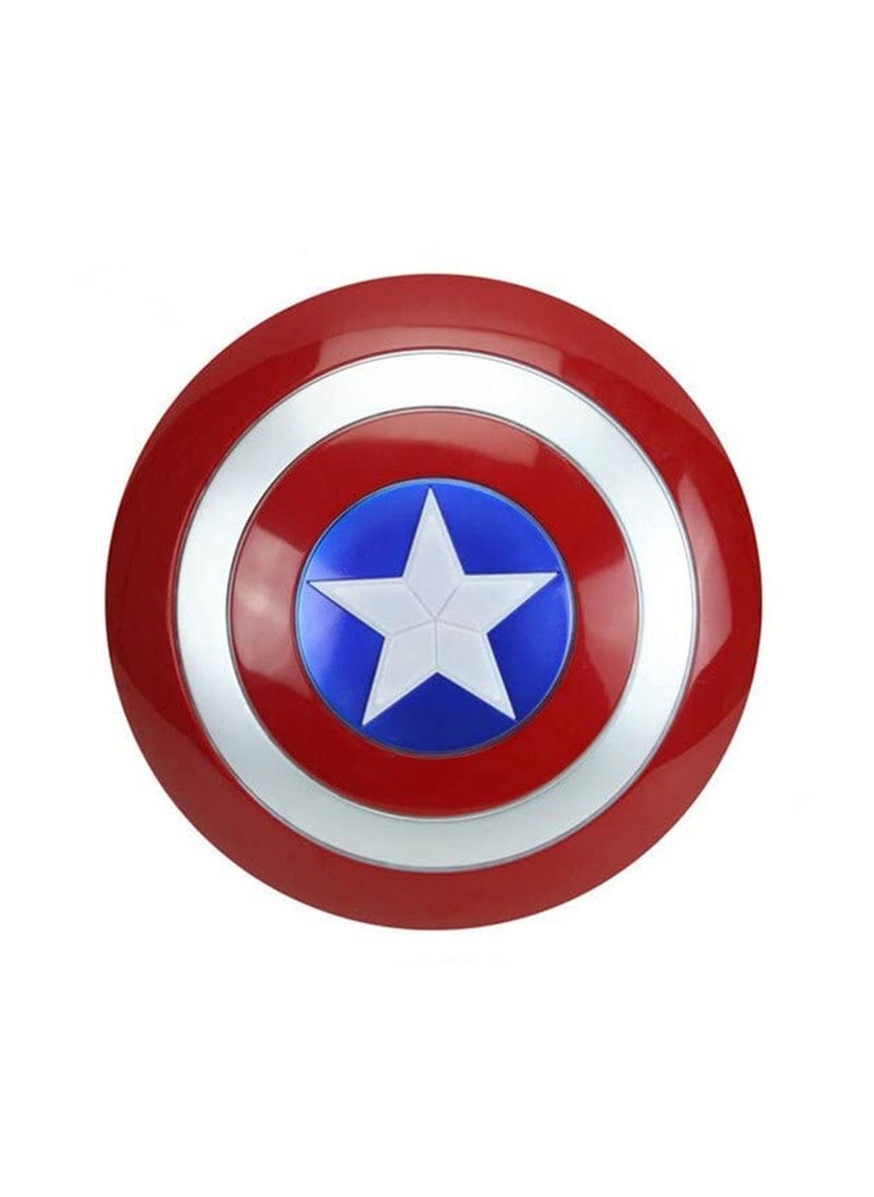 Captain America Shield Abs Plastic Shield With Light And Sound Role-Playing Superhero Prop Shield 32 Cm Superhero Toy  - Image 2