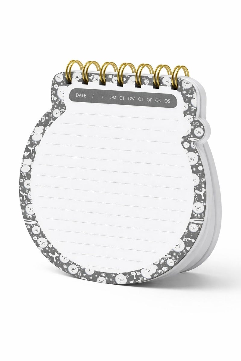 Borg El Arab Die Cut Spiral Notebook 3 Bears Design - Image 2