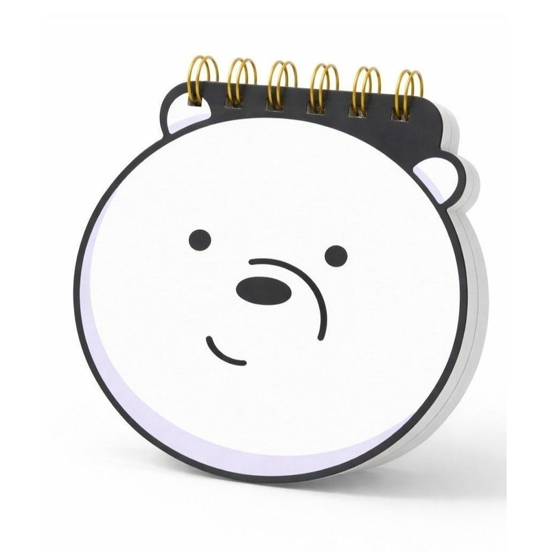 Borg El Arab Die Cut Spiral Notebook 3 Bears Design - Image 1