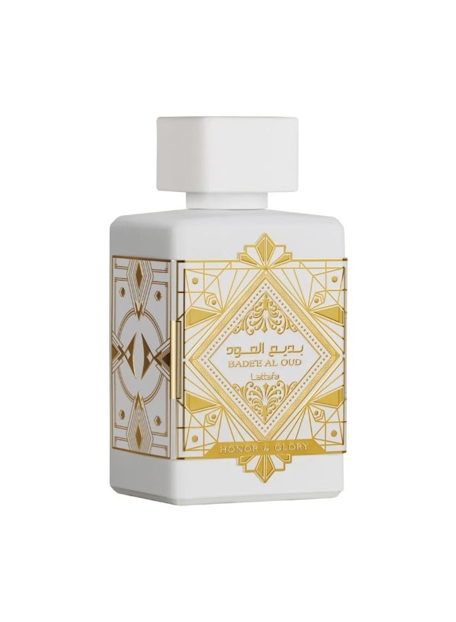 لطافة عطر بديع العود هونور اند جلوري من لطافة للجنسين او دي بارفان 100مل - Image 2