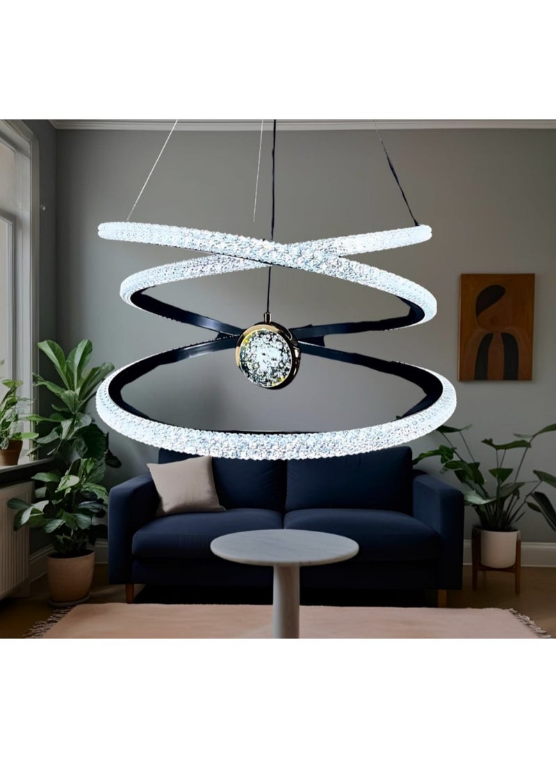 Modern chandelier  Clips  Modern LED remote control for ceiling decoration to suit all decorations