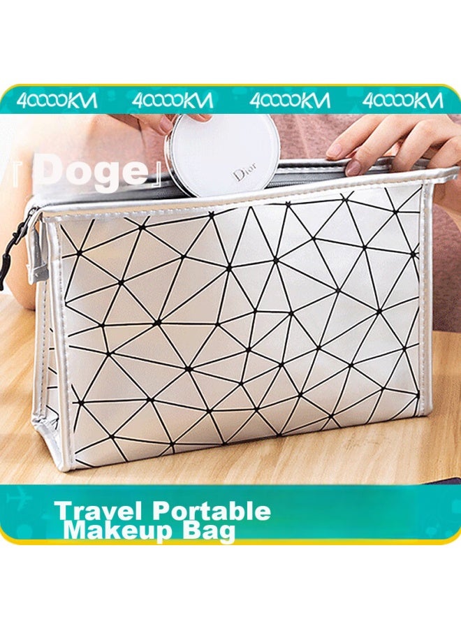 Forty thousand kilometers 40,000 Km Large Capacity Makeup Bag For Women, Simple And Portable, Cosmetic Storage Pouch, Handbag, Travel Organizer, Toiletry Bag Sw7107  - Image 1