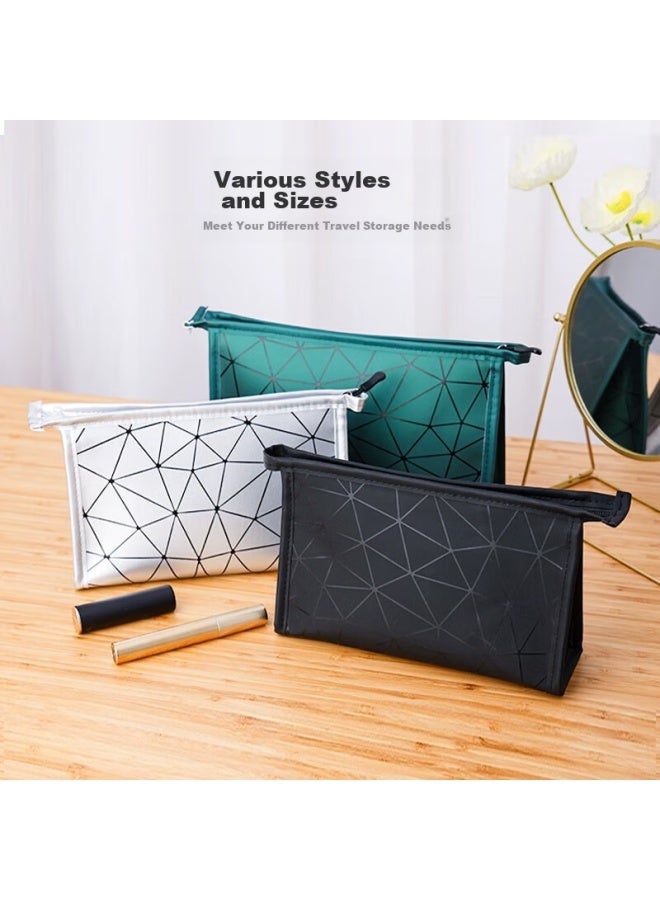 Forty thousand kilometers 40,000 Km Large Capacity Makeup Bag For Women, Simple And Portable, Cosmetic Storage Pouch, Handbag, Travel Organizer, Toiletry Bag Sw7107  - Image 3