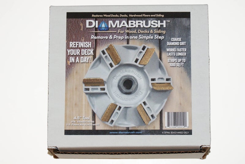 Diamabrush Wood Deck Removal Tool 4-1/2 in. (One Pack) - Image 1