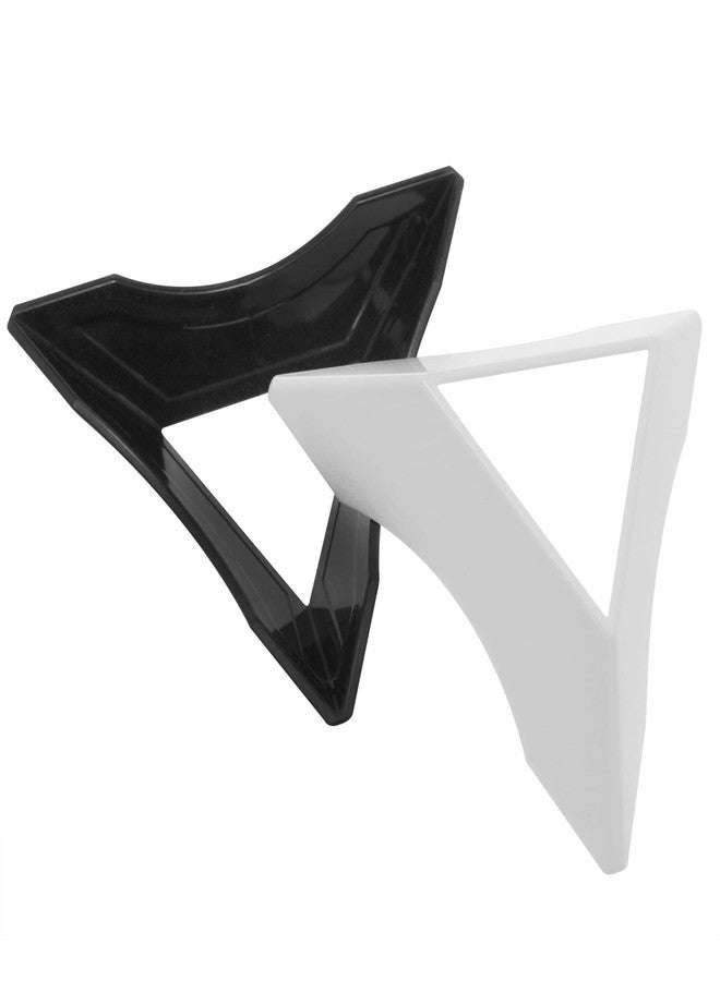 حامل مكعبات زوتيساي، حامل مكعبات، حامل ثلاثي القوائم مكعب (6 باللون الأسود و6 باللون الأبيض) - 12 قطعة - Image 3