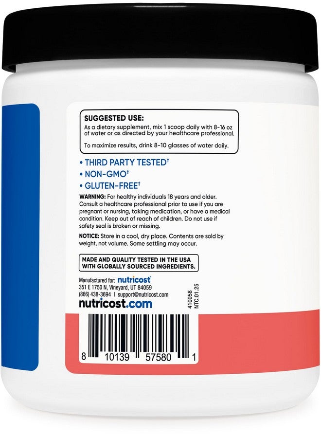 Nutricost Creatine Monohydrate + Hydration Watermelon Flavored (30 Servings) - 7 Vitamins & Minerals, 5000mg of Creatine Per Serving - Image 4