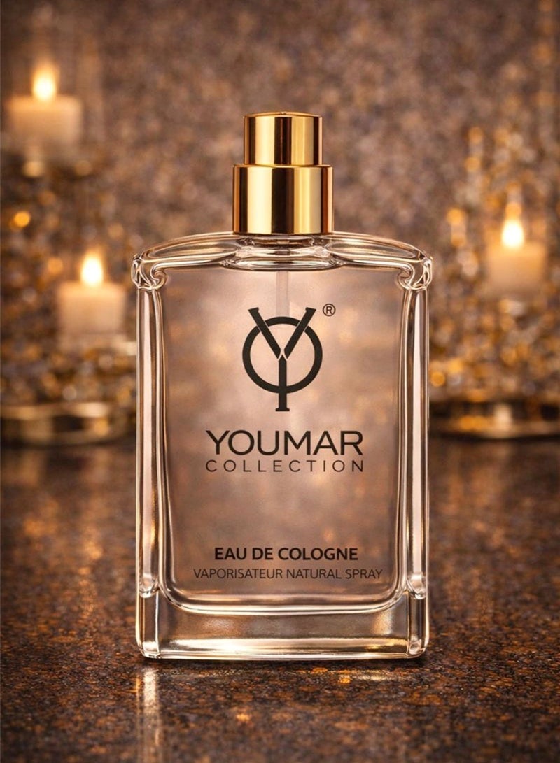 YOUMAR Fresh Eau de Cologne for Men & Women 25ml | Long-Lasting Clean & Refreshing Scent | Youmar Collection No. 1005 - Image 4
