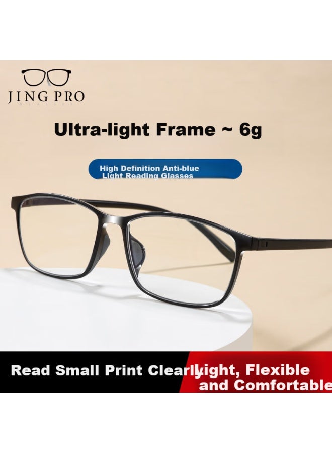 Mirror State Jingbang Ultra-light Tr High-definition Anti-blue Light Gl Reading Gl For Men And Women, Genuine Universal Prescription Reading Gl - Image 1