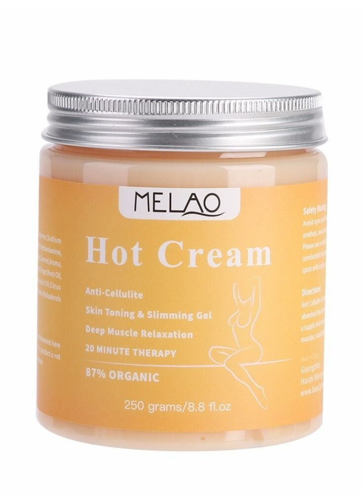 MELAO كريم ساخن لتنحيف البشرة ومحاربة السيلوليت (250 جرام) - Image 3