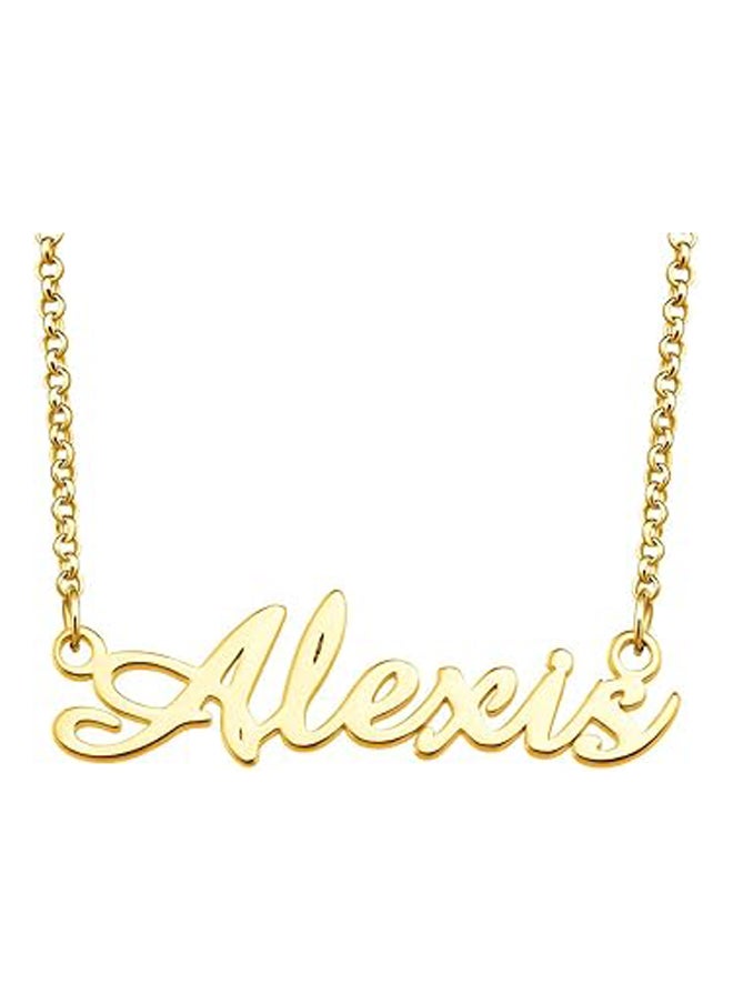 Generic - 925 Sterling Silver Custom Pendant Personalized Name Necklace - Image 1