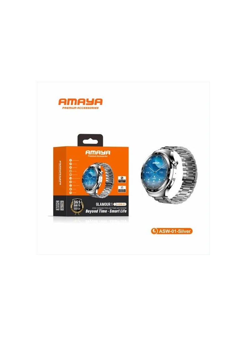 Amaya Amaya ASW-01 Powerful Bluetooth Strap Watch Multi-Sports Music Control IP68 Waterproof Water Resistant. Scientific sleep, good sleep for good life. 24-hour heart rate monitoring  - Image 4