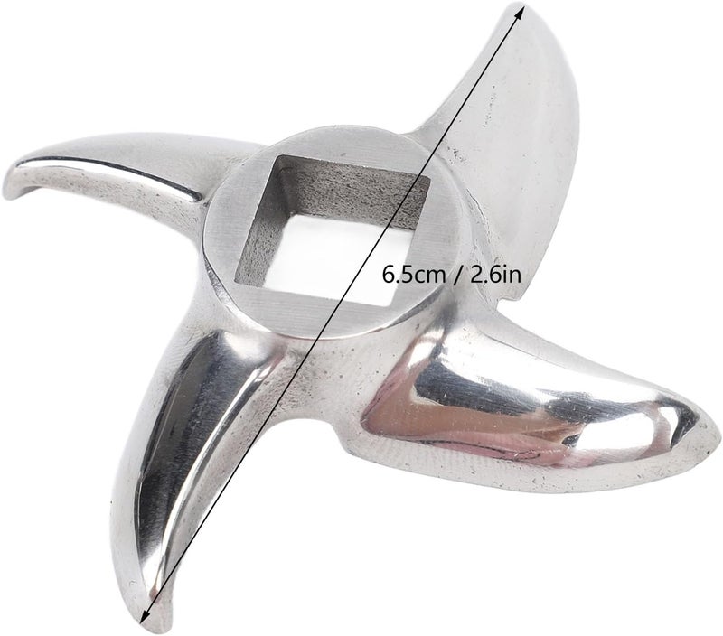 Defect free upgraded substance ZJchao Meat Grinder Blade​, Stainless Steel Food Meat Grinding Accessories Meat Grinder Attachment Grinder Knife Cutter Replacement with 2.6in Length for Grinders fits Kitchen General standard crafted Trendy widespread design Multi-market matching options Stable local goods source Working day delivery service Major city pickup option Any KSA address orderable Global flexible assemble picks Trendy budget practical design All-scene compatible build Backup reserve local stock Sufficient order stock Set product combo compatible Closed & open space compatible Neat shape All-scene tailored quality General compatible practical design All-season available stock User friendly optimized build Flexible trendy construction Fast warehouse picking Safe silicone build All environment compatible Wide range expanded design - Image 5