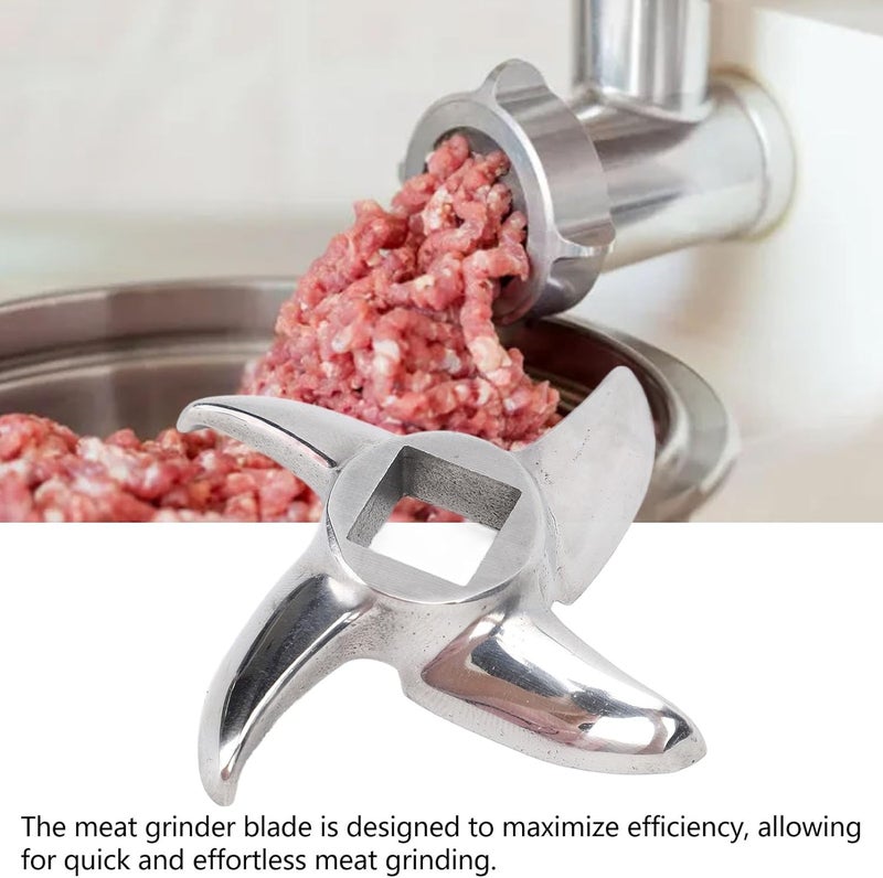 Defect free upgraded substance ZJchao Meat Grinder Blade​, Stainless Steel Food Meat Grinding Accessories Meat Grinder Attachment Grinder Knife Cutter Replacement with 2.6in Length for Grinders fits Kitchen General standard crafted Trendy widespread design Multi-market matching options Stable local goods source Working day delivery service Major city pickup option Any KSA address orderable Global flexible assemble picks Trendy budget practical design All-scene compatible build Backup reserve local stock Sufficient order stock Set product combo compatible Closed & open space compatible Neat shape All-scene tailored quality General compatible practical design All-season available stock User friendly optimized build Flexible trendy construction Fast warehouse picking Safe silicone build All environment compatible Wide range expanded design - Image 2