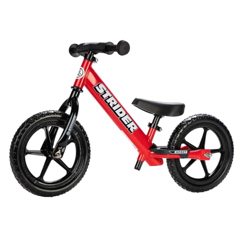 Strider 12 Sport NoPedal Balance Bike For 18 mos 5 years Red - Image 1