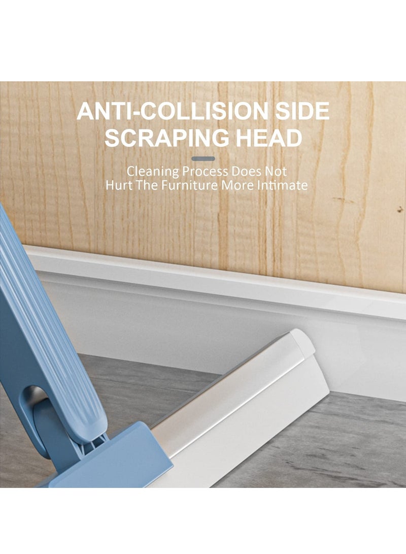 KASTWAVE ممسحة أرضية، ممسحة للأرضية سريعة التجفيف لإزالة الماء والغبار، رأس ممسحة كبير 43.5 سم - Image 4