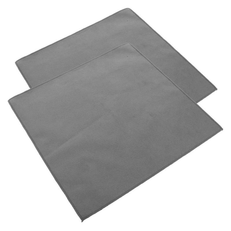 Kichvoe Double Sided Microfiber Car Wash Towels 2pcs Absorbent Cleaning Cloths 30x30cm - Image 1