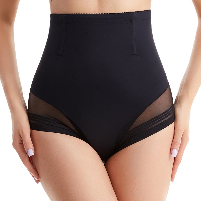 Mesh Breathable Body-Fitting Pants Body-Fitting Hip-Lifting Abdominal Pants High-Waist Body-Fitting Abdominal-Lifting Hip-Lifting Underwear - Image 1