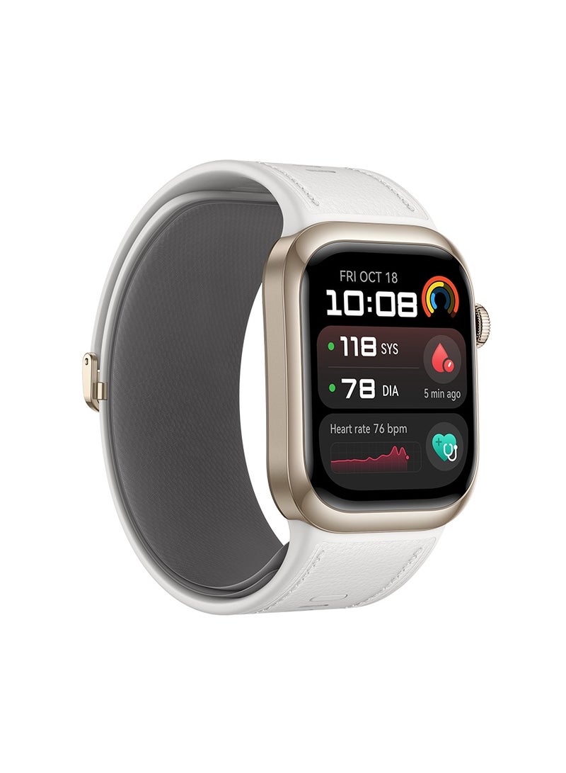 HUAWEI WATCH D2  Smartwatch, 1.82" AMOLED Touch display, Blood Pressure Monitoring, Slim Design, Bluetooth Calling, Compatible with iOS Android, 6 months HUAWEI care+ Gold - Image 2
