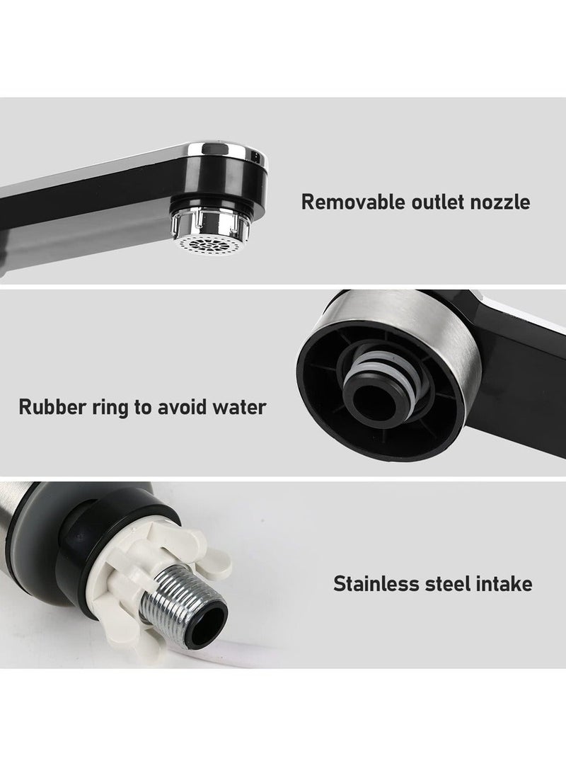 Instant Tankless Electric Hot Water Faucet with LED Digital Display 360°Swivel Stainless Steel Quick Tap for Kitchen Bathroom - Image 5