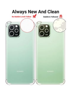 Techie Huawei Nova Y61 TPU Bumper Corner Case with Camera Lens Protection Transparent Protective Back Cover  - Image 4