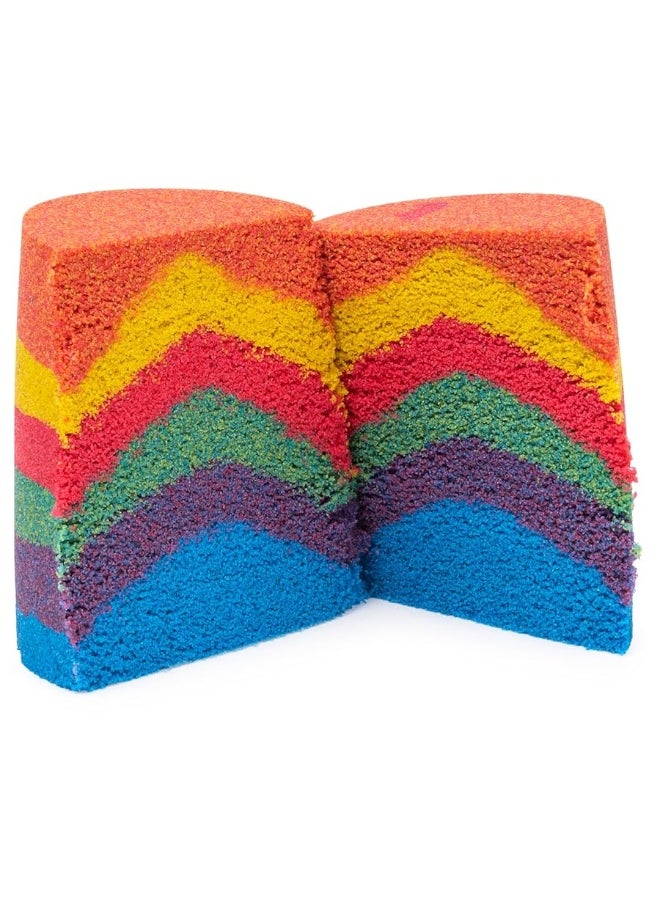 Kinetic Sand - Kinetic Sand, Rainbow Mix Set with 3 Colors of Kinetic Sand (13.5oz) and 6 Tools, Play Sand Sensory Toys for Kids Ages 3 and up - Image 1