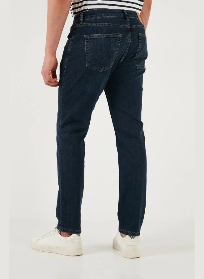 Buratti  Buratti Regular Fit Straight Leg Regular Waist Jeans Men's Denim Trousers 2203C51PARMA for Men | Best Price UAE