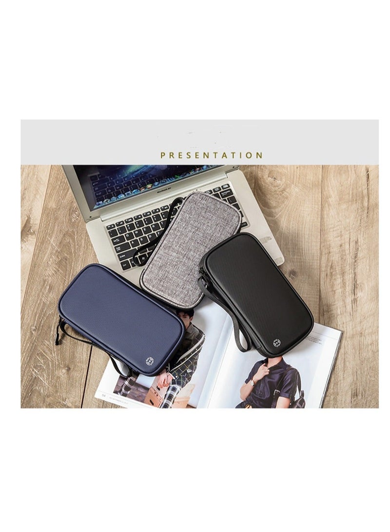 عام حاملي جوازات السفر الأسرة ، المرأة RFID محمية محفظة جواز السفر ، والسفر من الضروريات المحفظة قسط ، ورجل السفر للماء حقيبة حاملي جوازات السفر ، مدير وثائق السفر حالة بطاقة الائتمان - Image 4