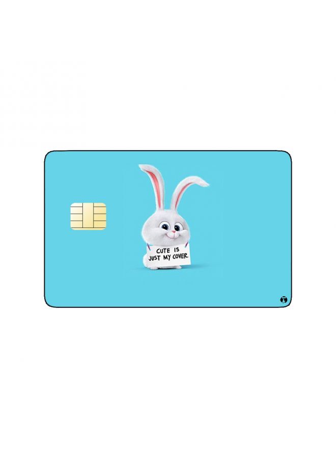 RKN PRINTED BANK CARD STICKER Animation Snowball From The Secret Life Of Pets By Universal - Image 2
