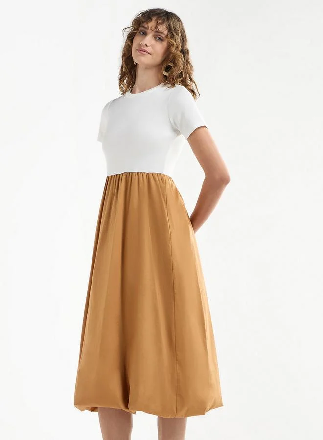 Splash FAV Contrast A-Line Dress